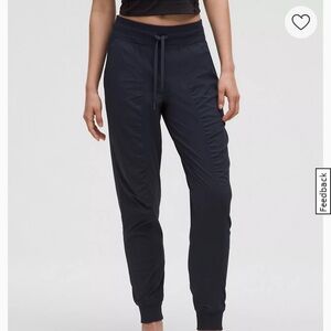 Lululemon bluish grey,  Joggers with Elastic Waistband and Tapered Legs